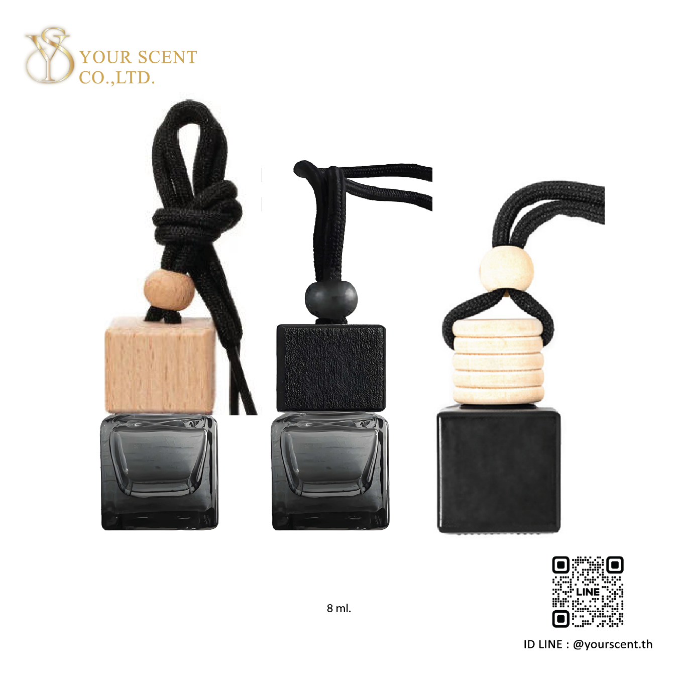 ขวดน้ำหอมในรถ Model 012