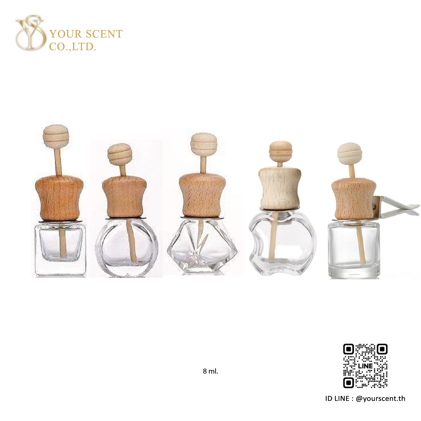 ขวดน้ำหอมในรถ Model 015