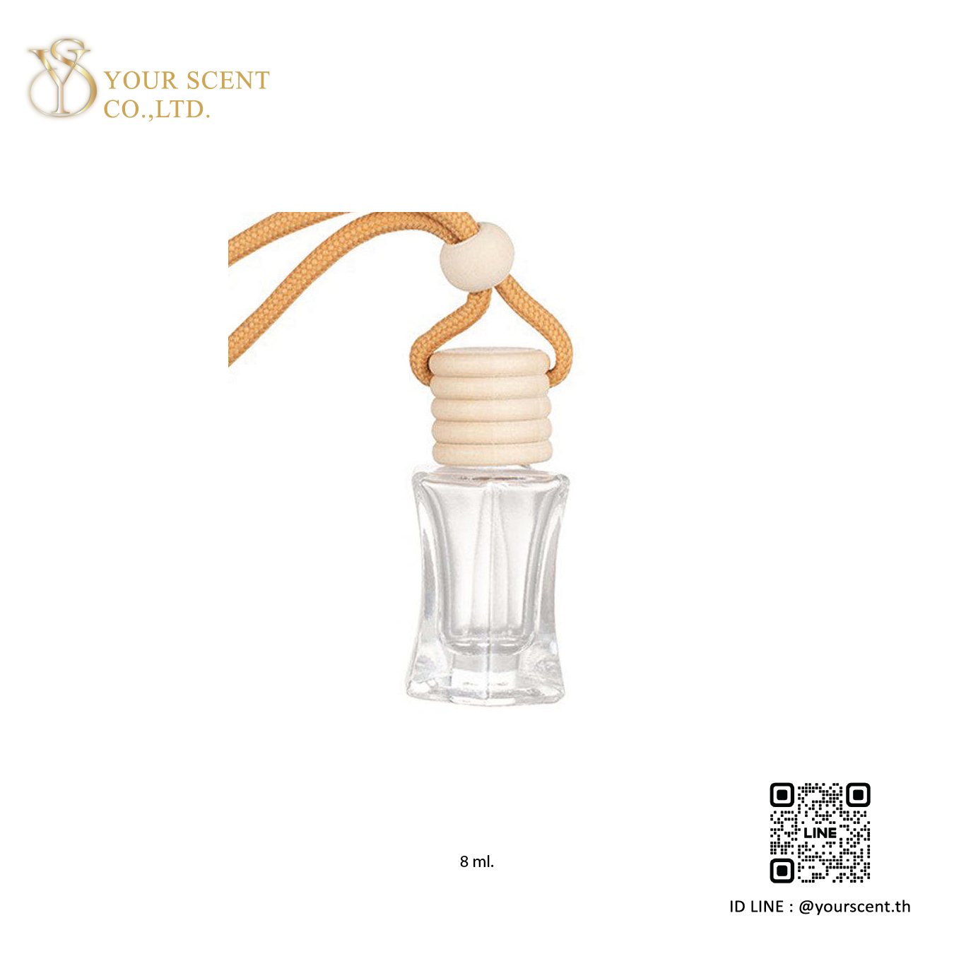 ขวดน้ำหอมในรถ Model 017