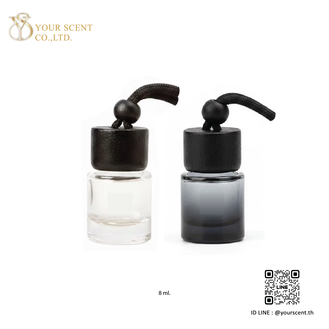 ขวดน้ำหอมในรถ Model 018