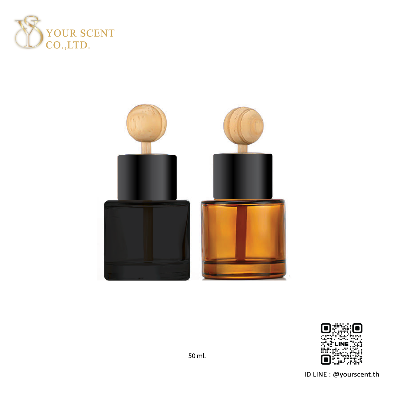 ขวดน้ำหอมในรถ Model 019