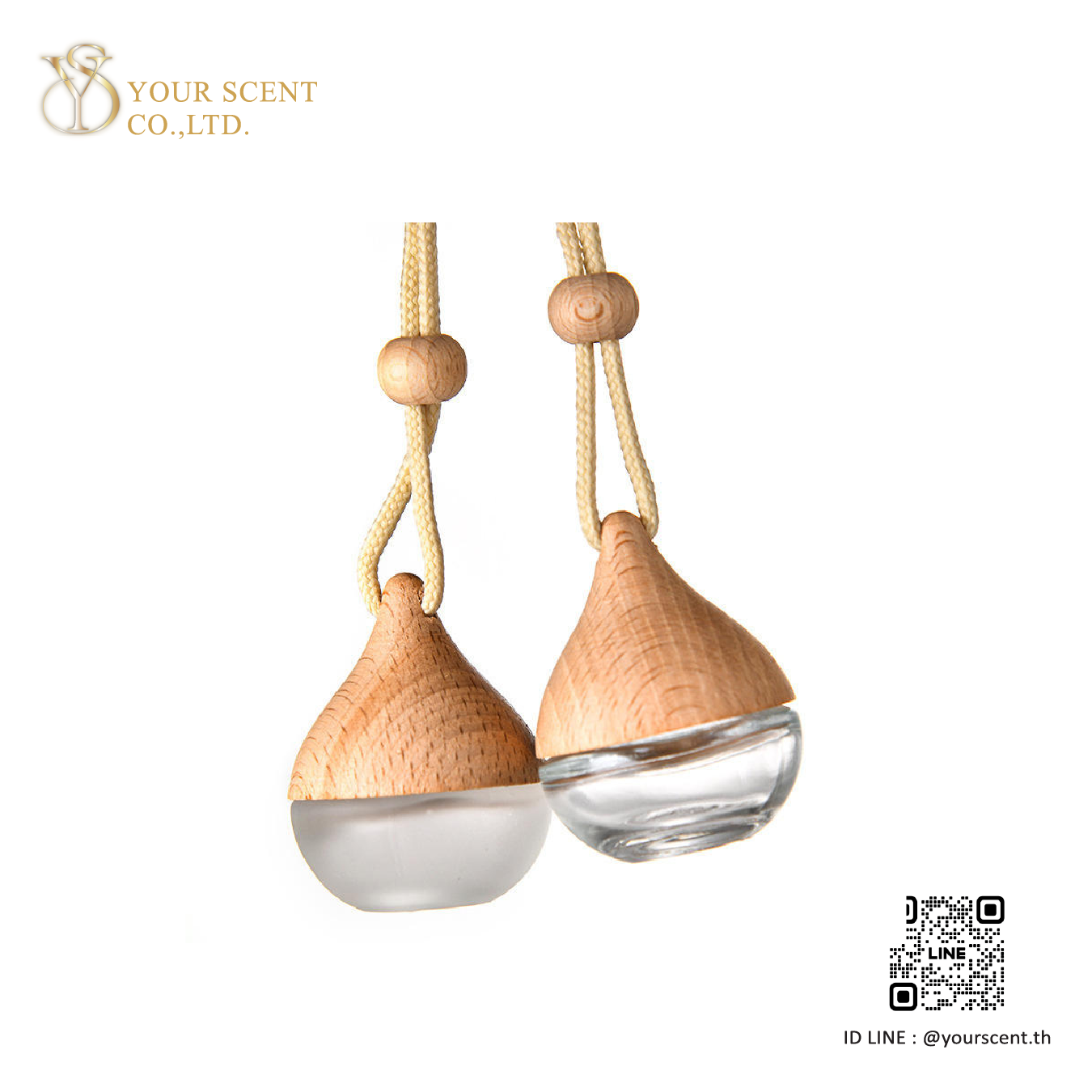 ขวดน้ำหอมในรถ Model 03