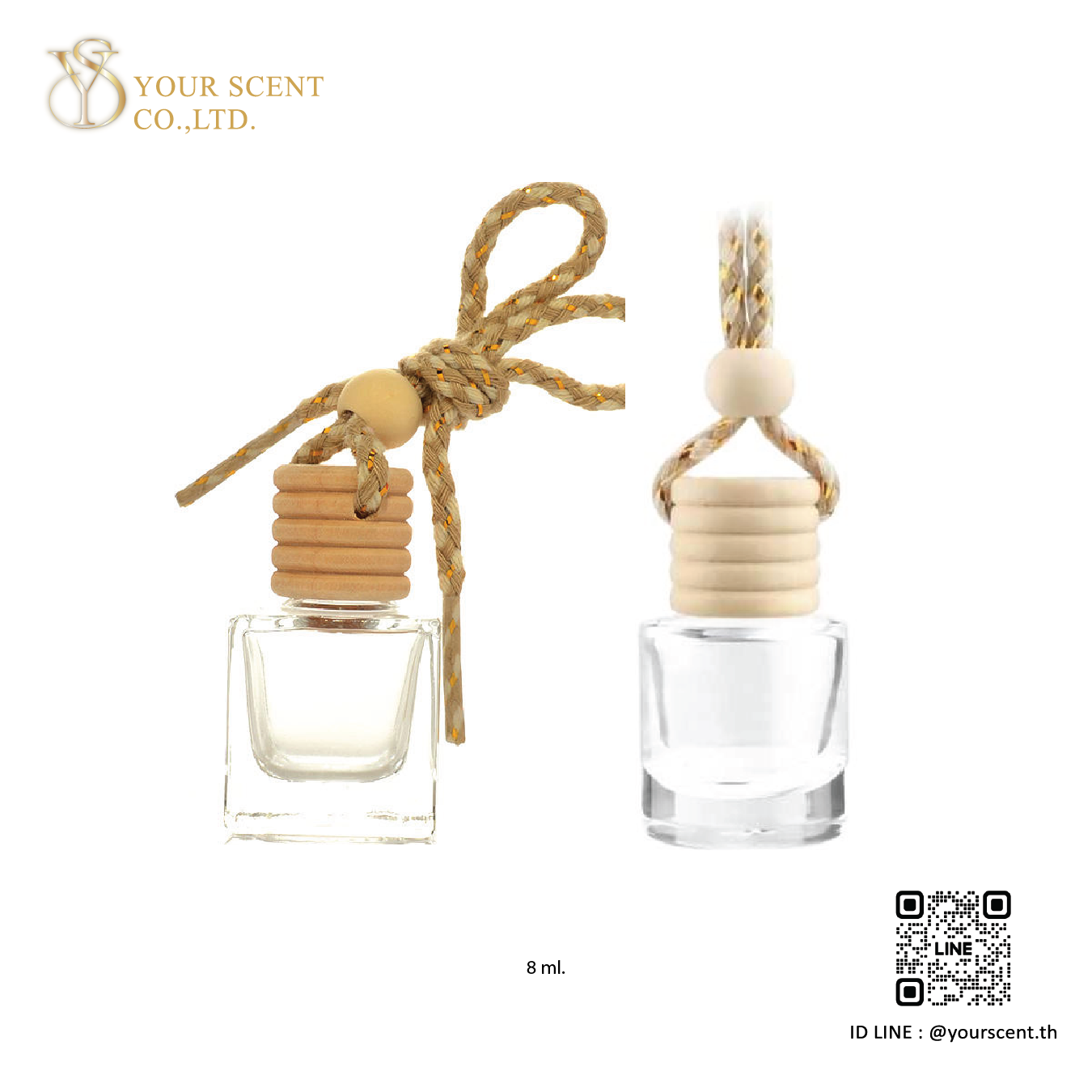 ขวดน้ำหอมในรถ Model 04