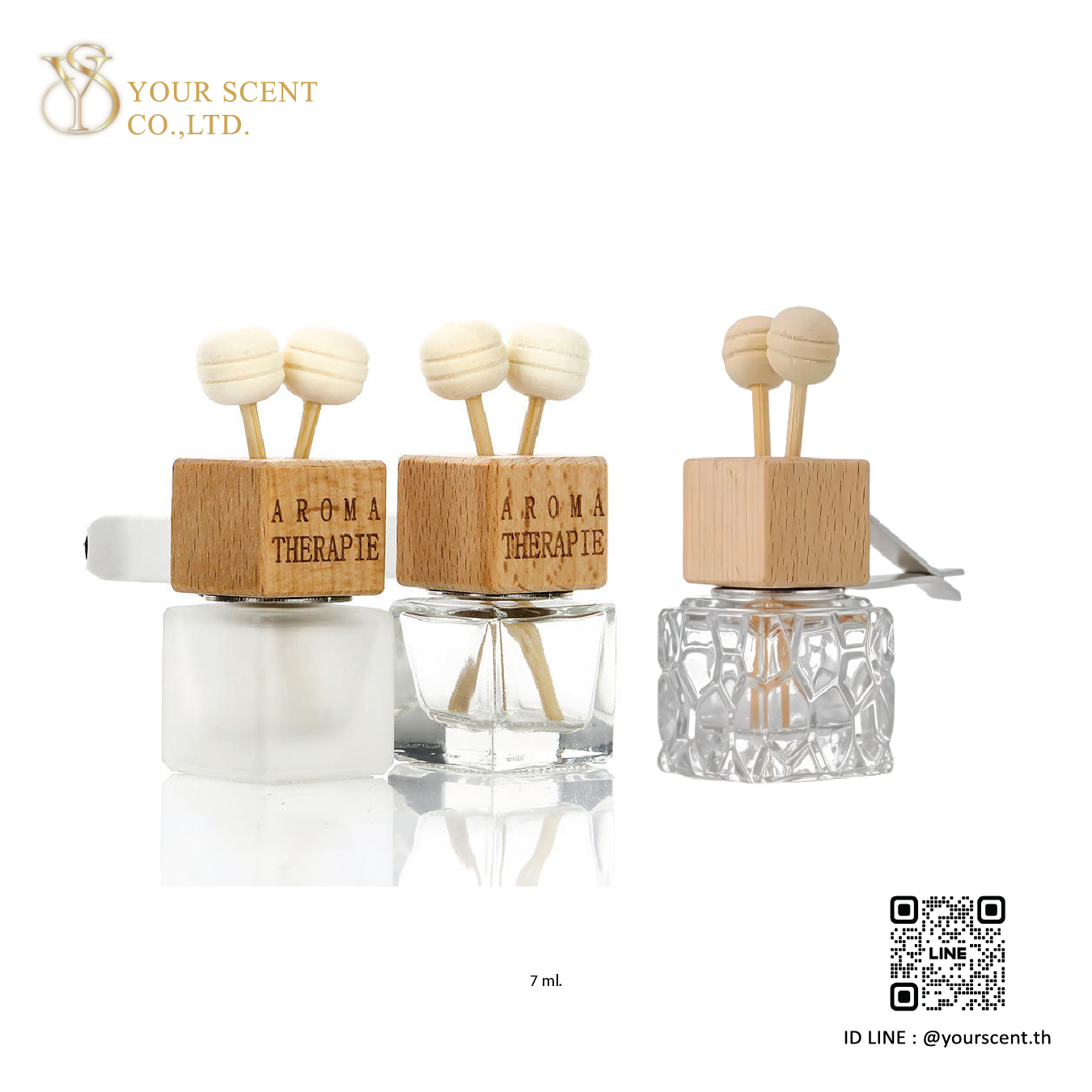 ขวดน้ำหอมในรถ Model 08