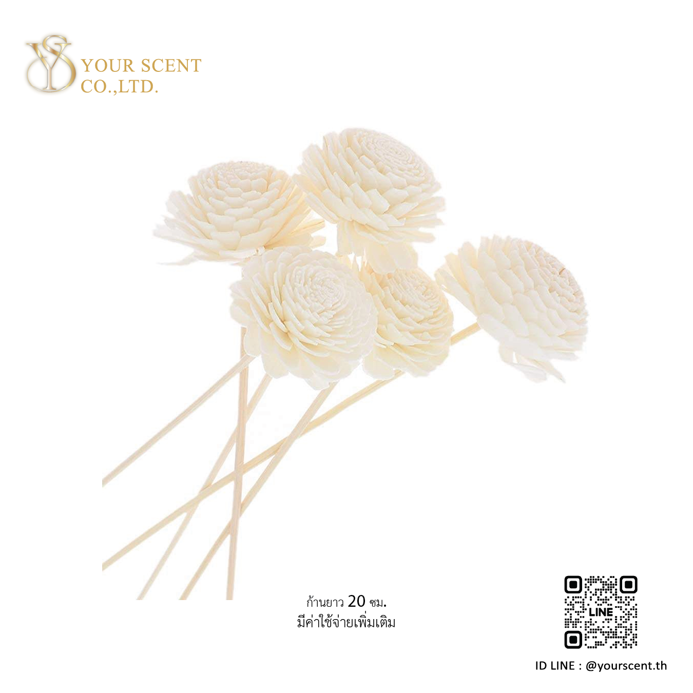 Diffusers ก้านไม้หอม Model 016