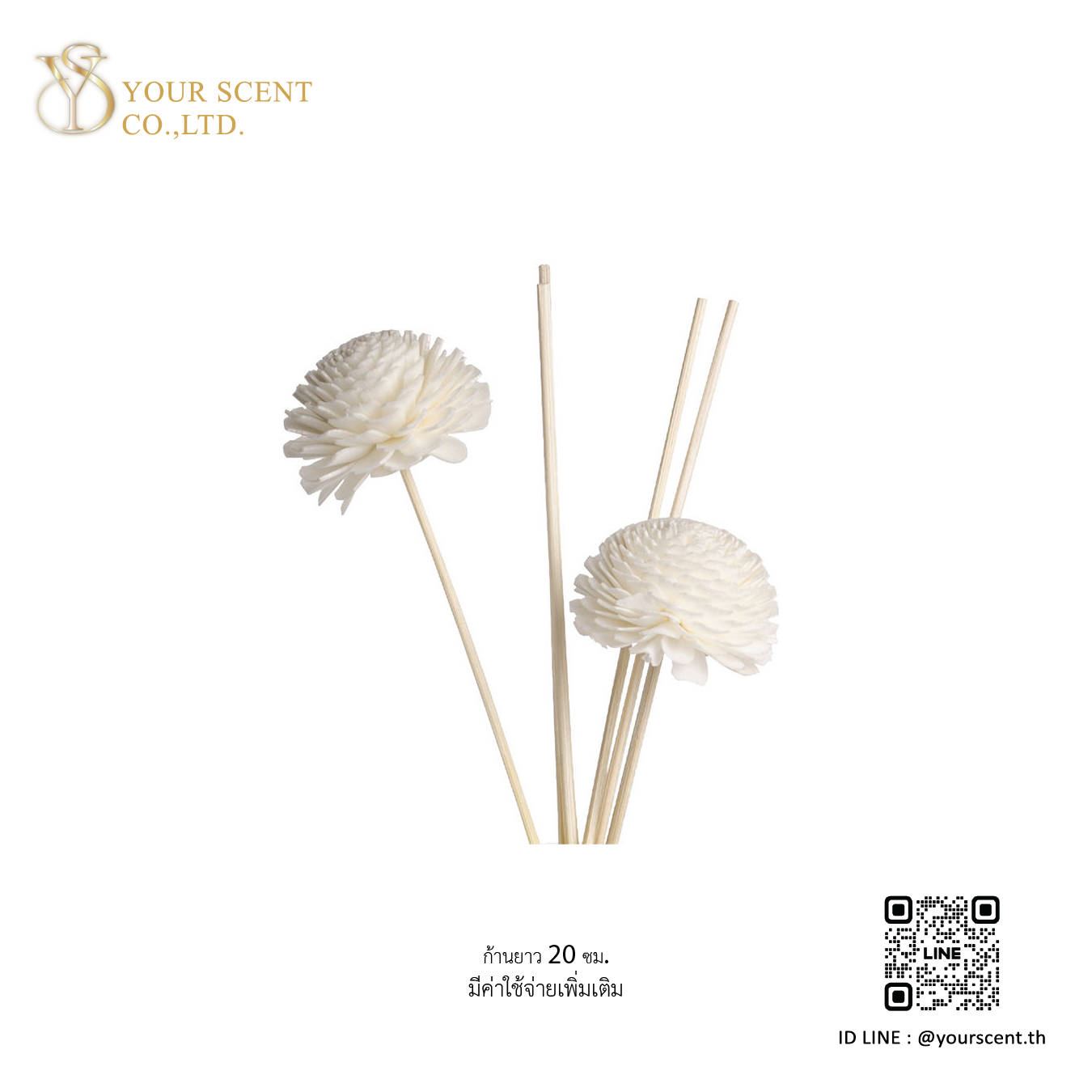 Diffusers ก้านไม้หอม Model 020