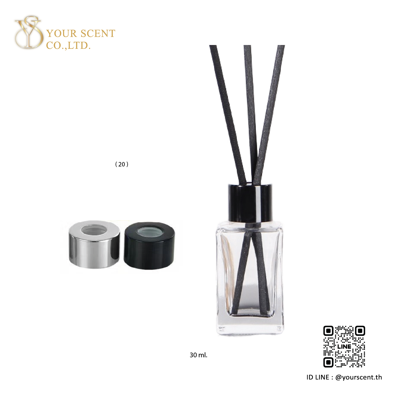 Diffusers ก้านไม้หอม Model 032