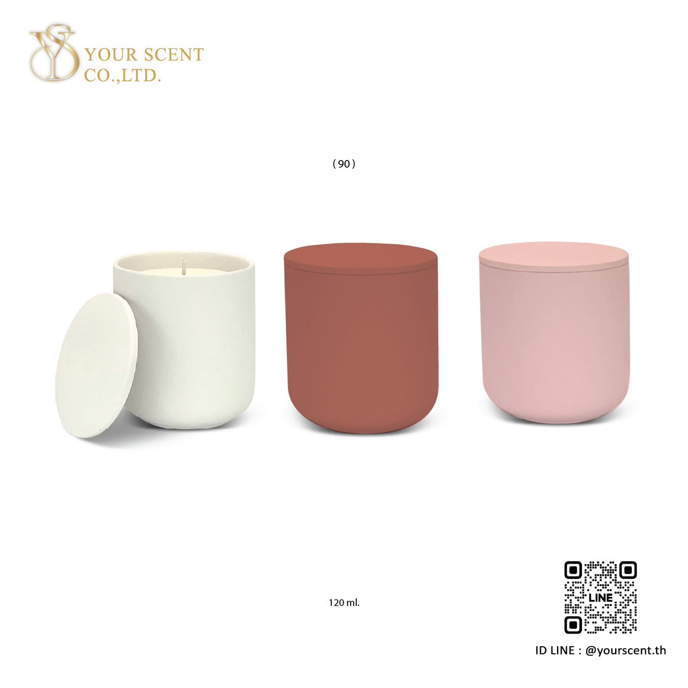 เทียนหอม Model 02