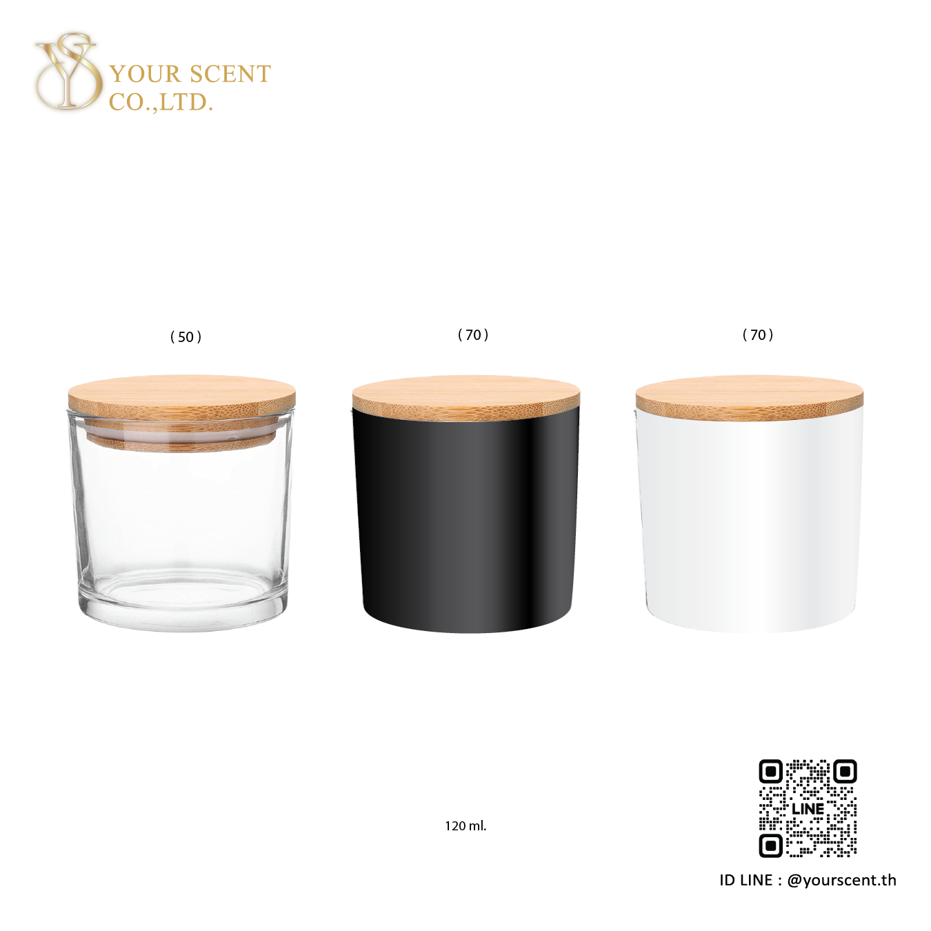 เทียนหอม Model 03