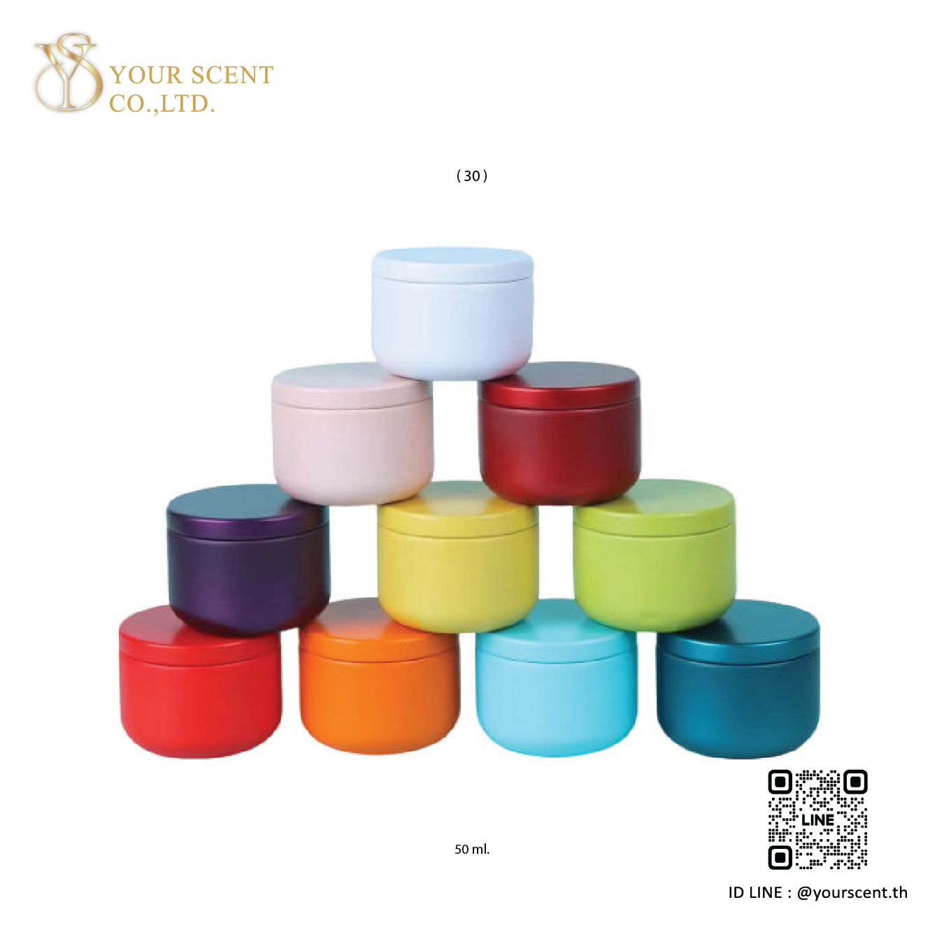 เทียนหอม Model 04